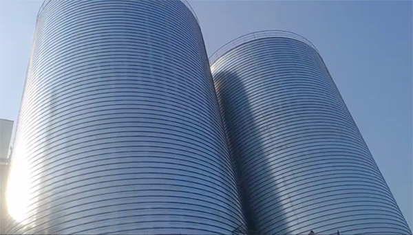 新北2座混凝土高架卷板仓