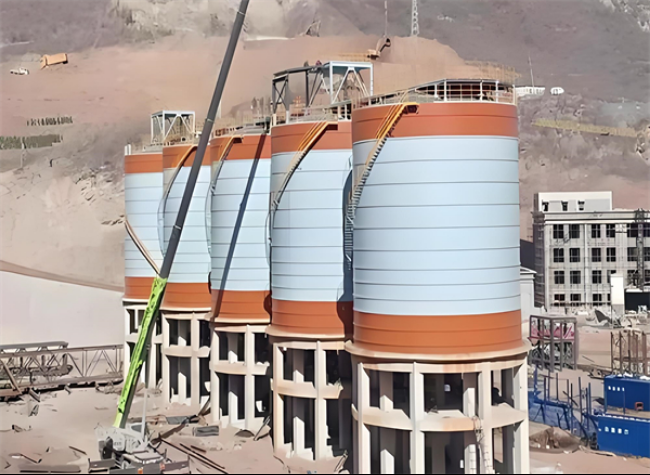 新北高架钢板仓