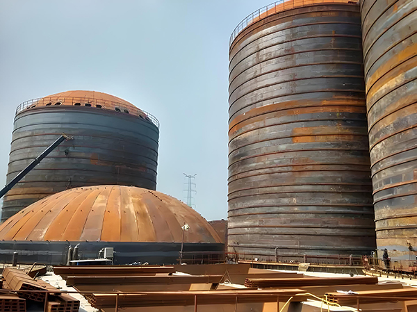 新北焦粉钢板仓